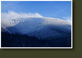 Zimn pohled na Travn 1203 m.n.m.